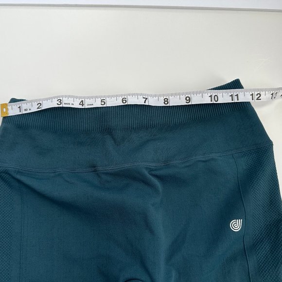 Jilla Leggings Wanderer 7/8 Compression Tights Teal Active Yoga Workout SMALL - Picture 4 of 7